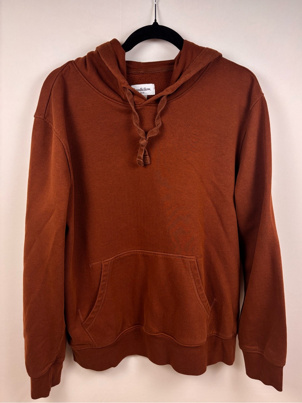 Goodfellow & Co Woman Rust Brown Pullover Hoodie L